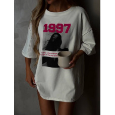 Жіноча футболка з принтом "1997"