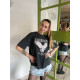 Жіноча турецька футболка з принтом "prosecco mood"