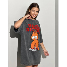 Жіноча футболка з принтом кота Гарфілда