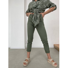 Жіночі брюки з натуральної бавовни Італія