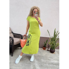 Жіноча літня сукня "Street" фісташкового кольору